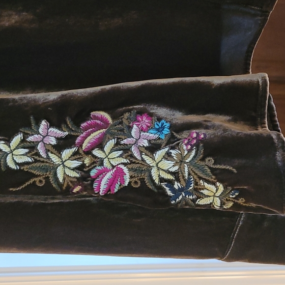 Shirt Jacket, J.Jill,  Velour,  L/P, NWOT - Picture 4 of 7